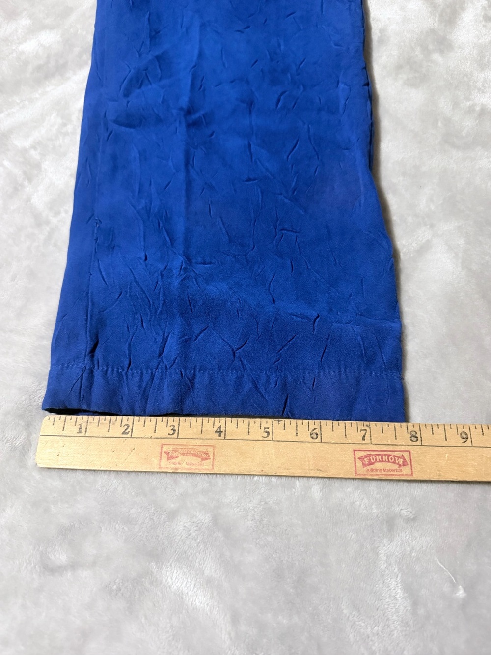 erin london Bright Blue Women's Relaxed Pants - Picture 11 of 12
